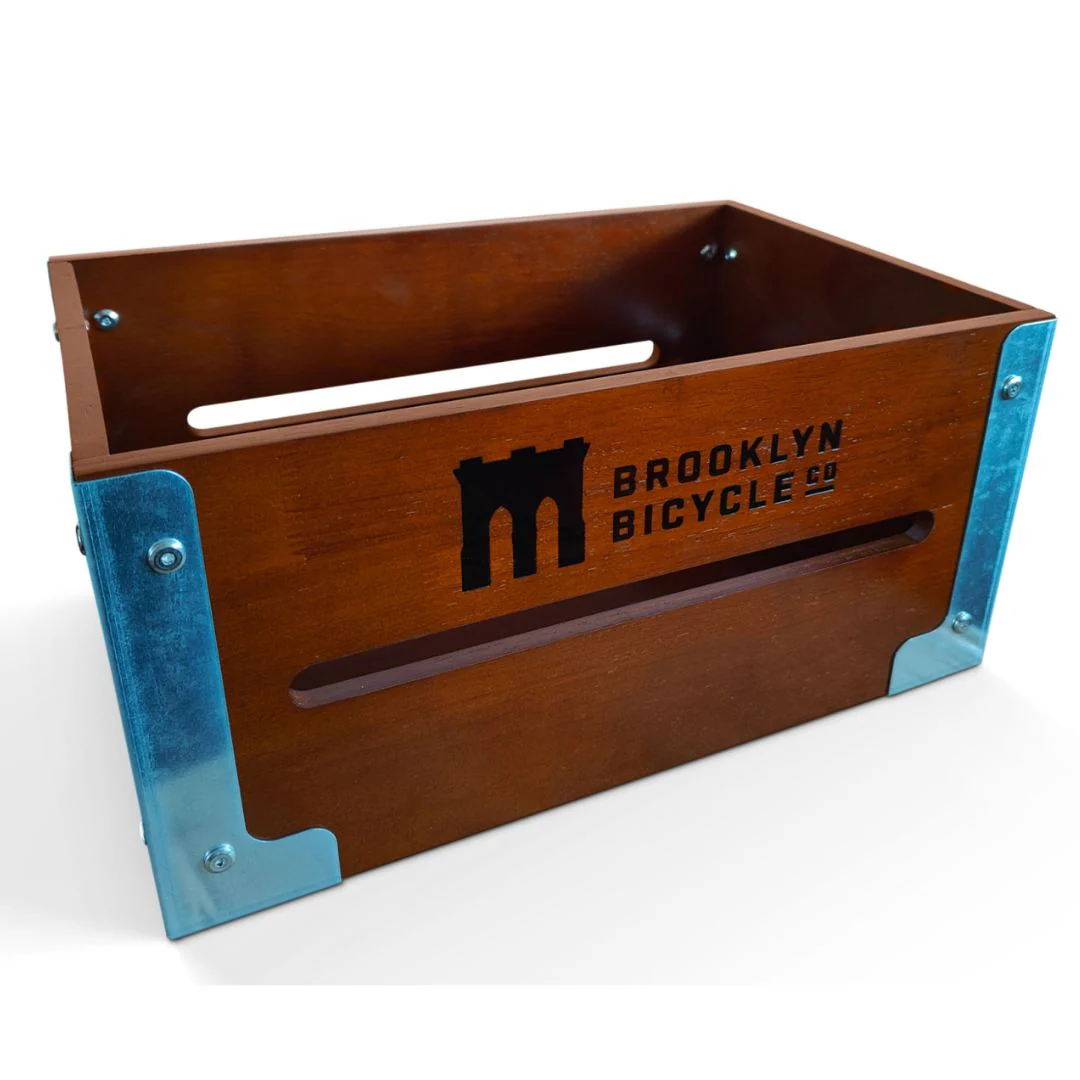 Wooden Rear Bike Crate - Image 3