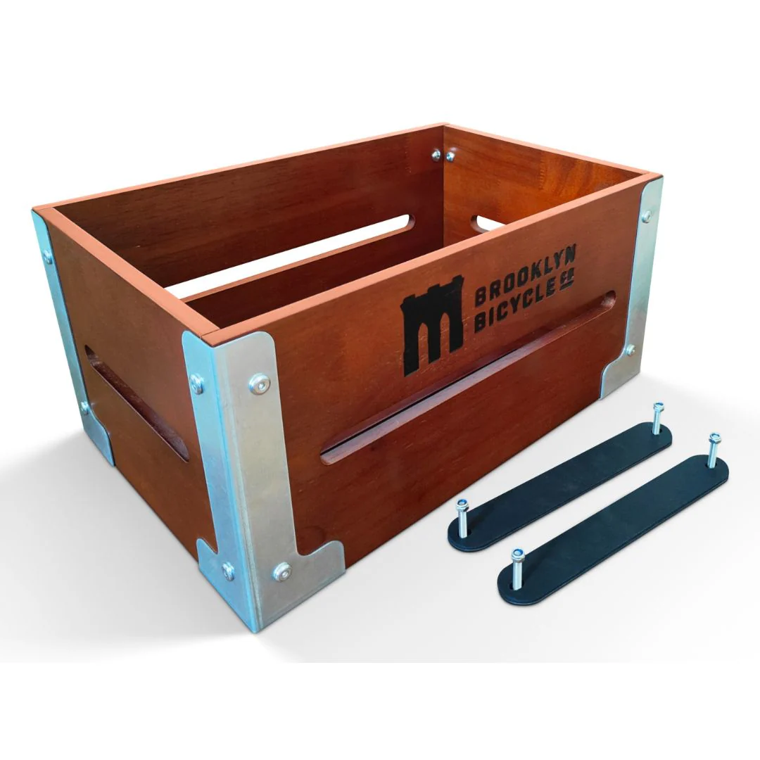 Wooden Rear Bike Crate - Image 4