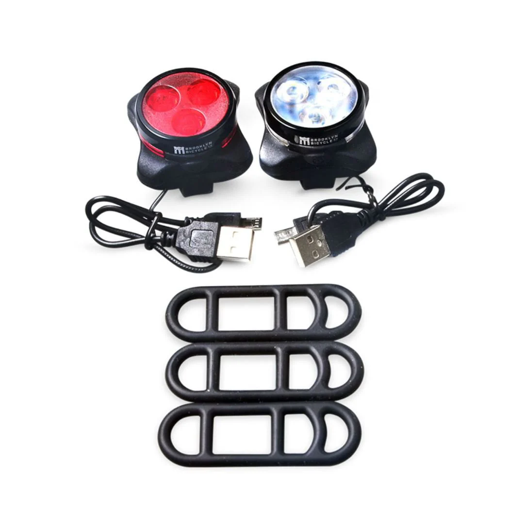 Uptown USB Rechargeable Bike Lights - Image 5